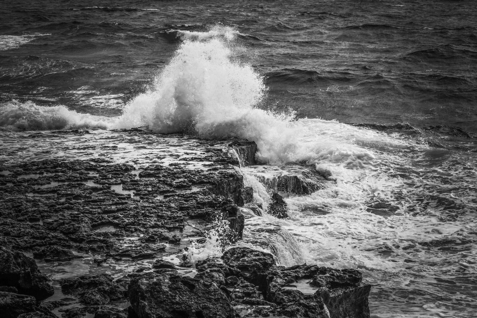 Nikon D3300 sample photo. Rocky coast, waves, coast photography
