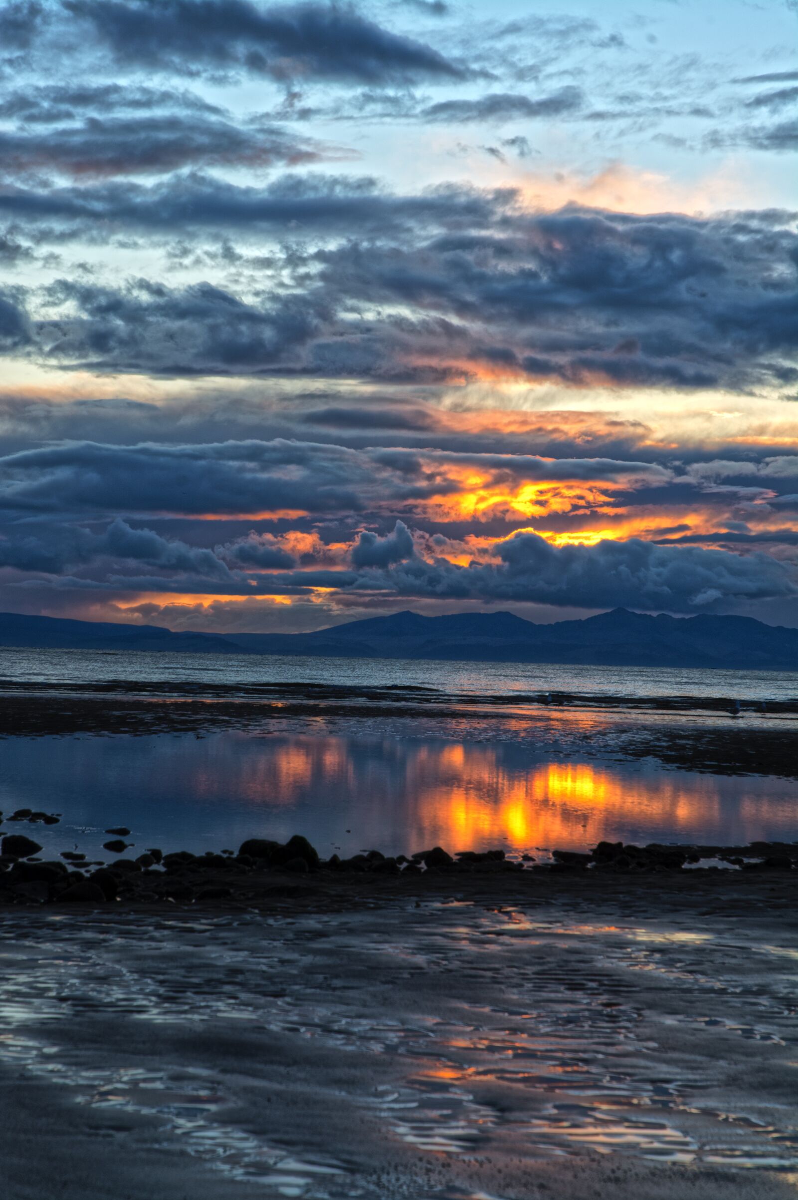 Nikon D7100 sample photo. Seaside, sunset, reflections photography