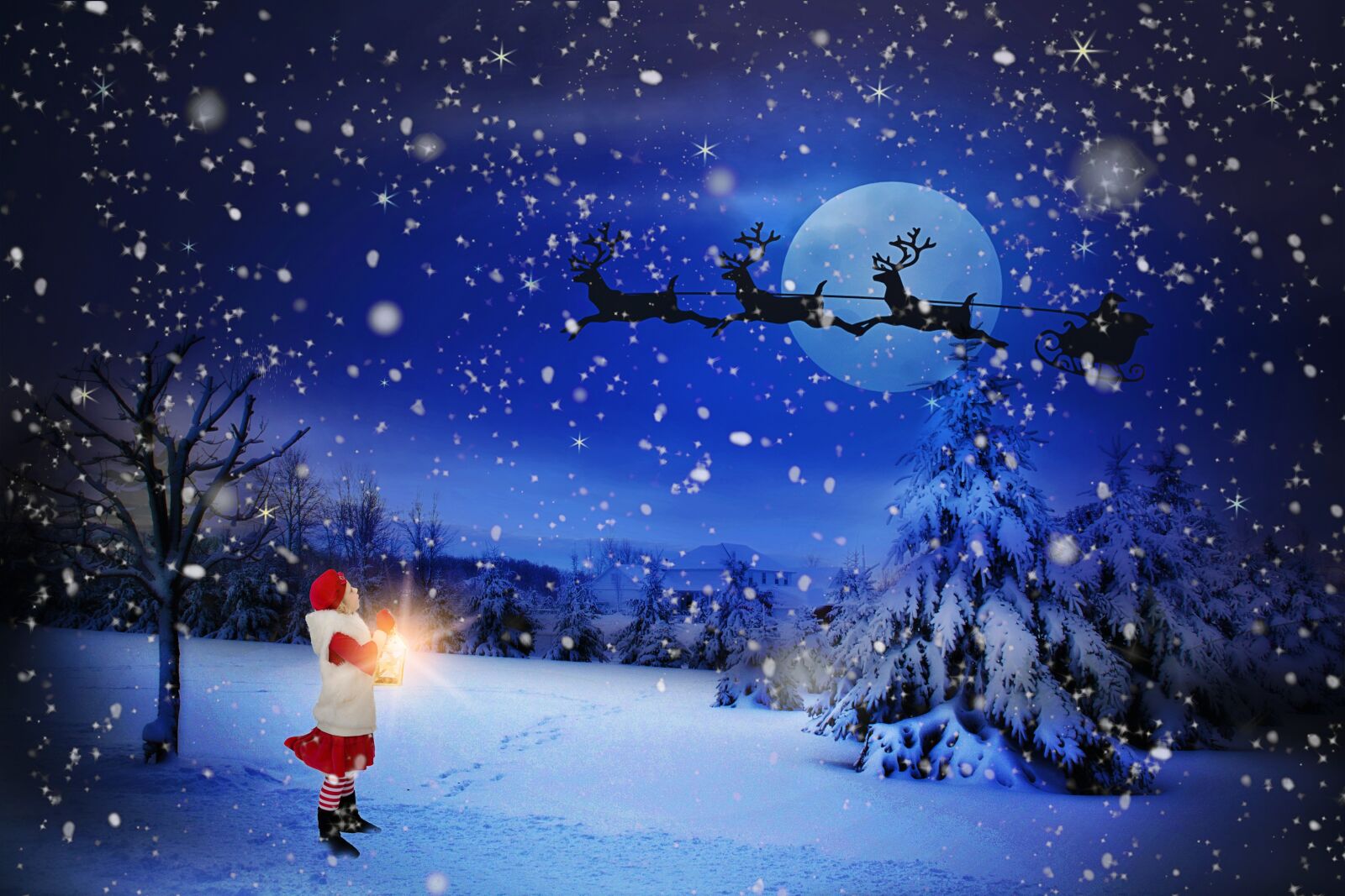 Canon EOS 450D (EOS Rebel XSi / EOS Kiss X2) sample photo. Christmas eve, santa over photography