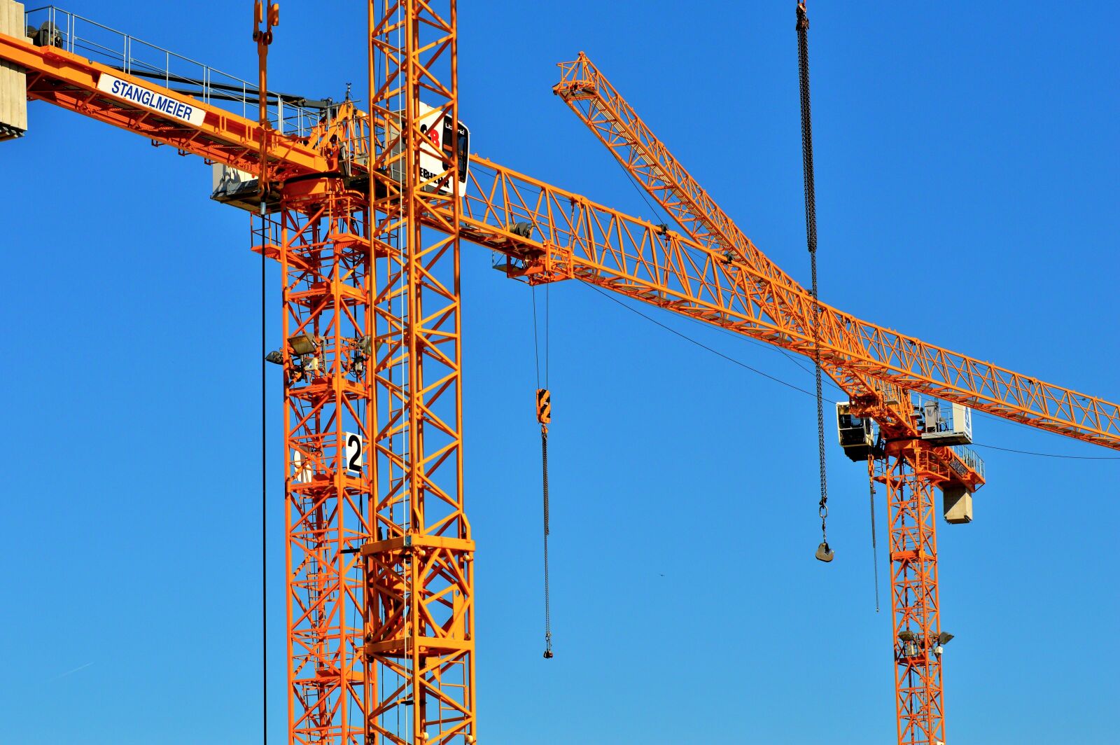 Nikon D3200 sample photo. Crane, baukran, load crane photography