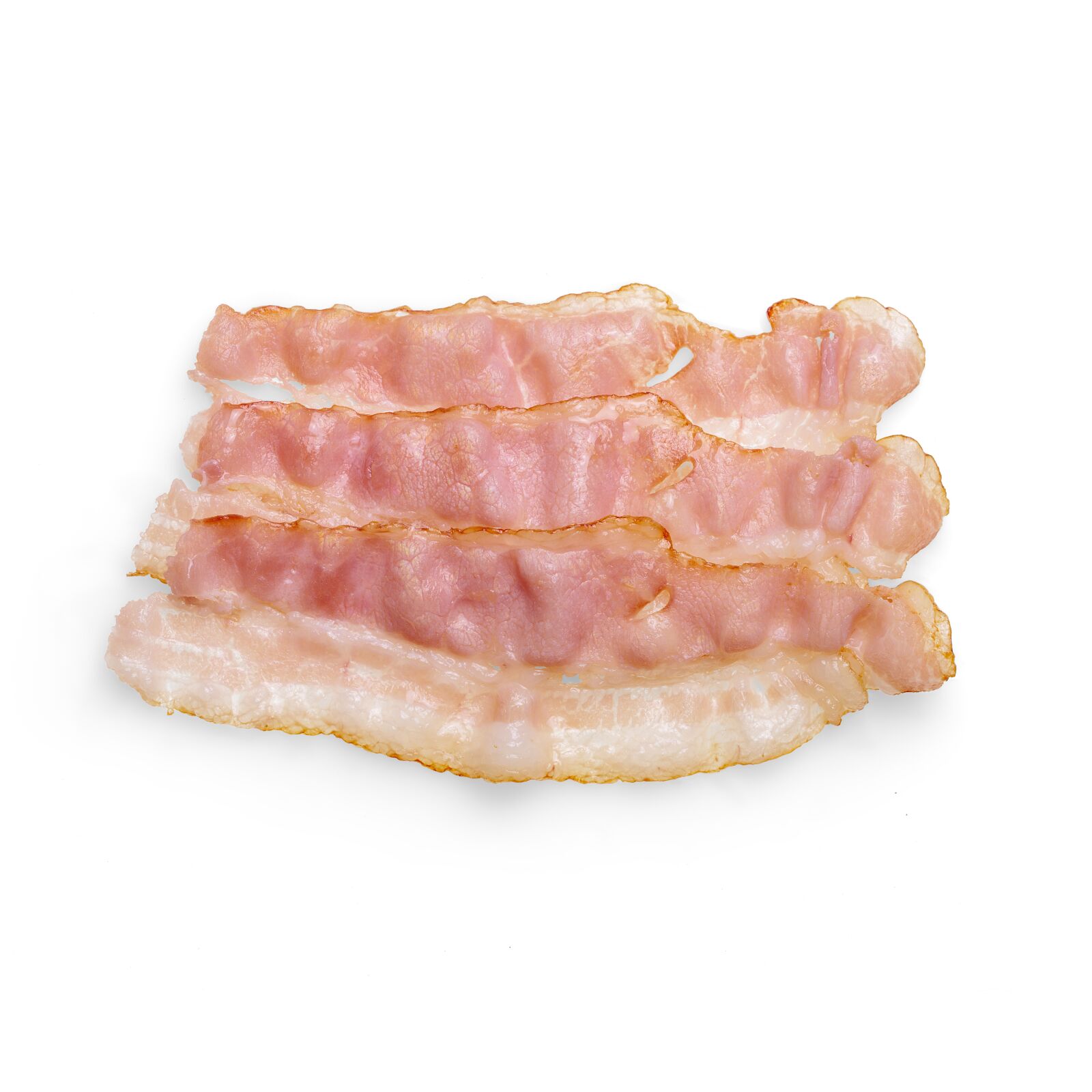 Canon EOS 6D sample photo. Bacon, top view, isolated photography