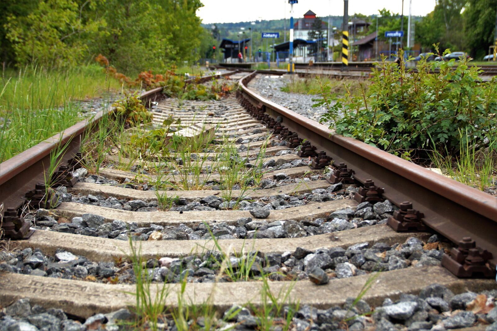 Sony SLT-A58 sample photo. Track, train, rail photography