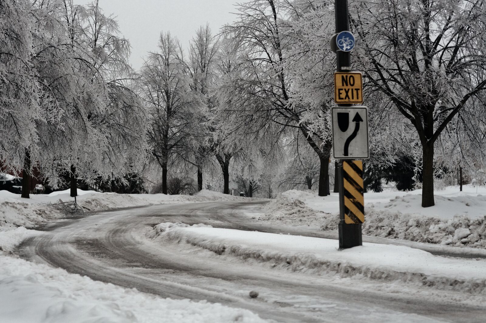 Nikon D7100 sample photo. Snow, ice, storm photography