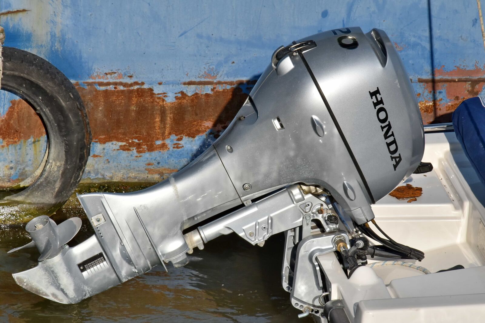 Nikon D5500 sample photo. Boat, engine, propeller, ship photography