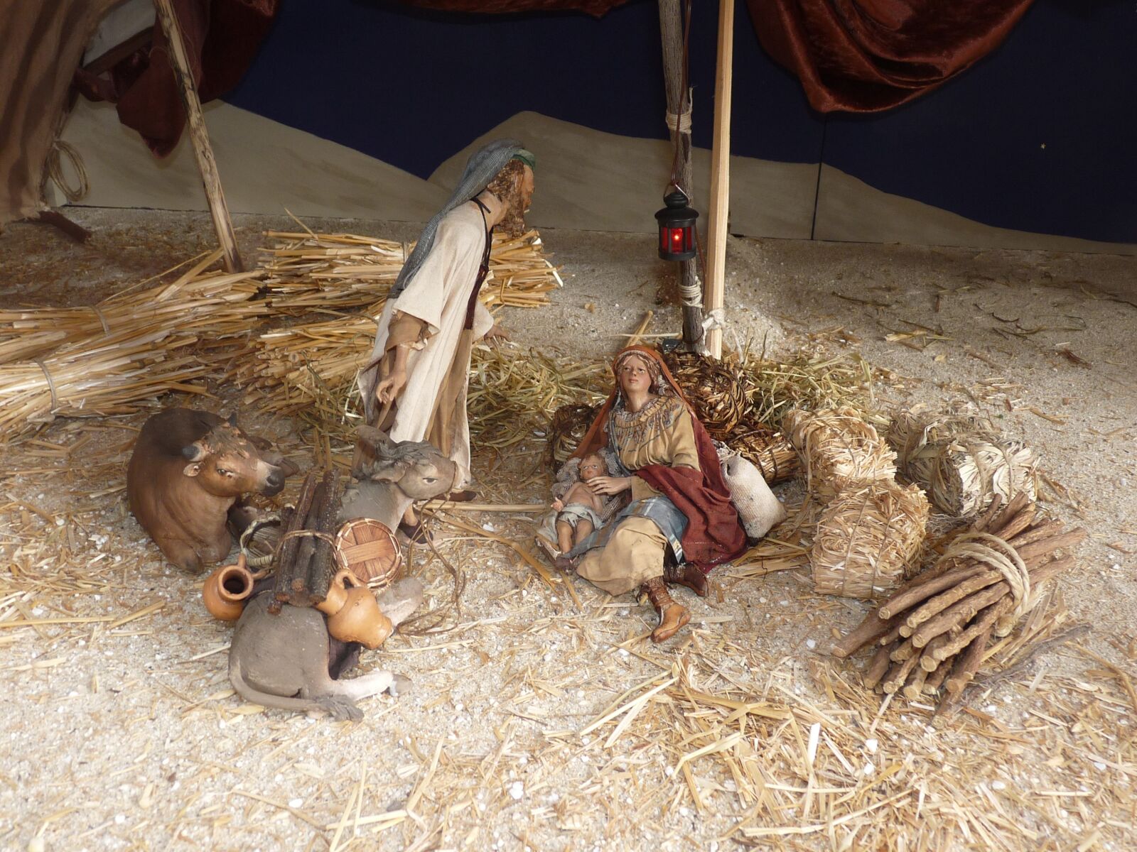 Panasonic Lumix DMC-FZ28 sample photo. Christmas, nativity scene, advent photography