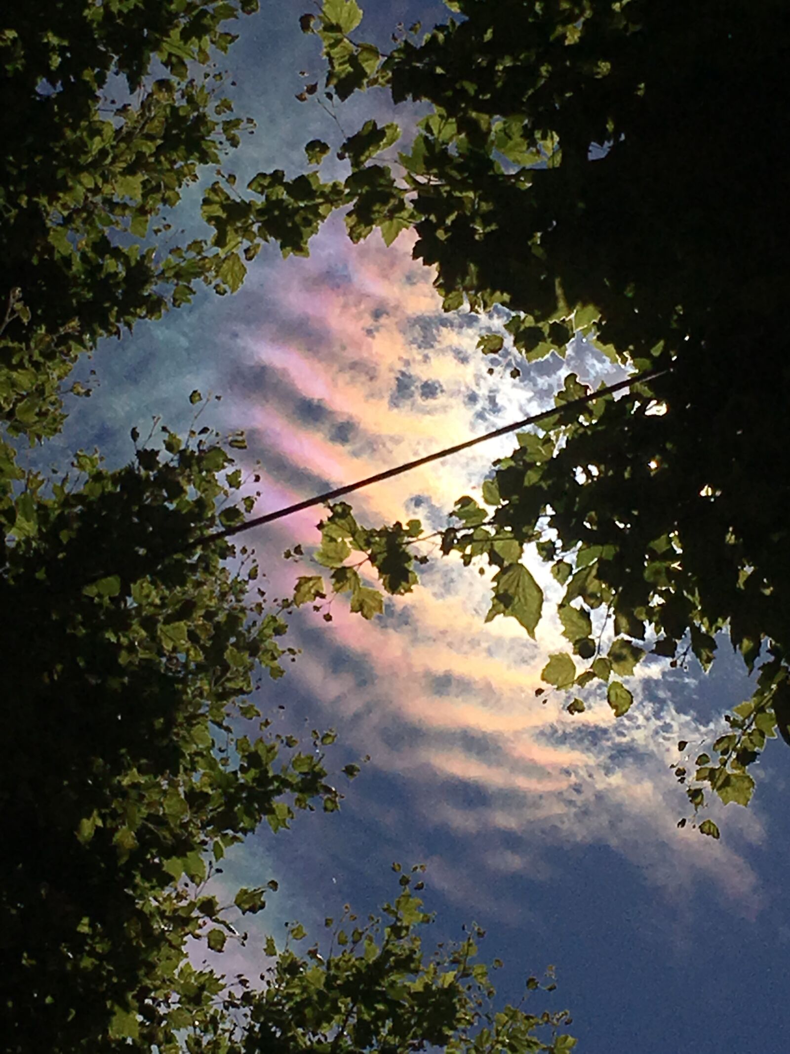 Apple iPhone 6s sample photo. Sundog, sky, atmospheric photography