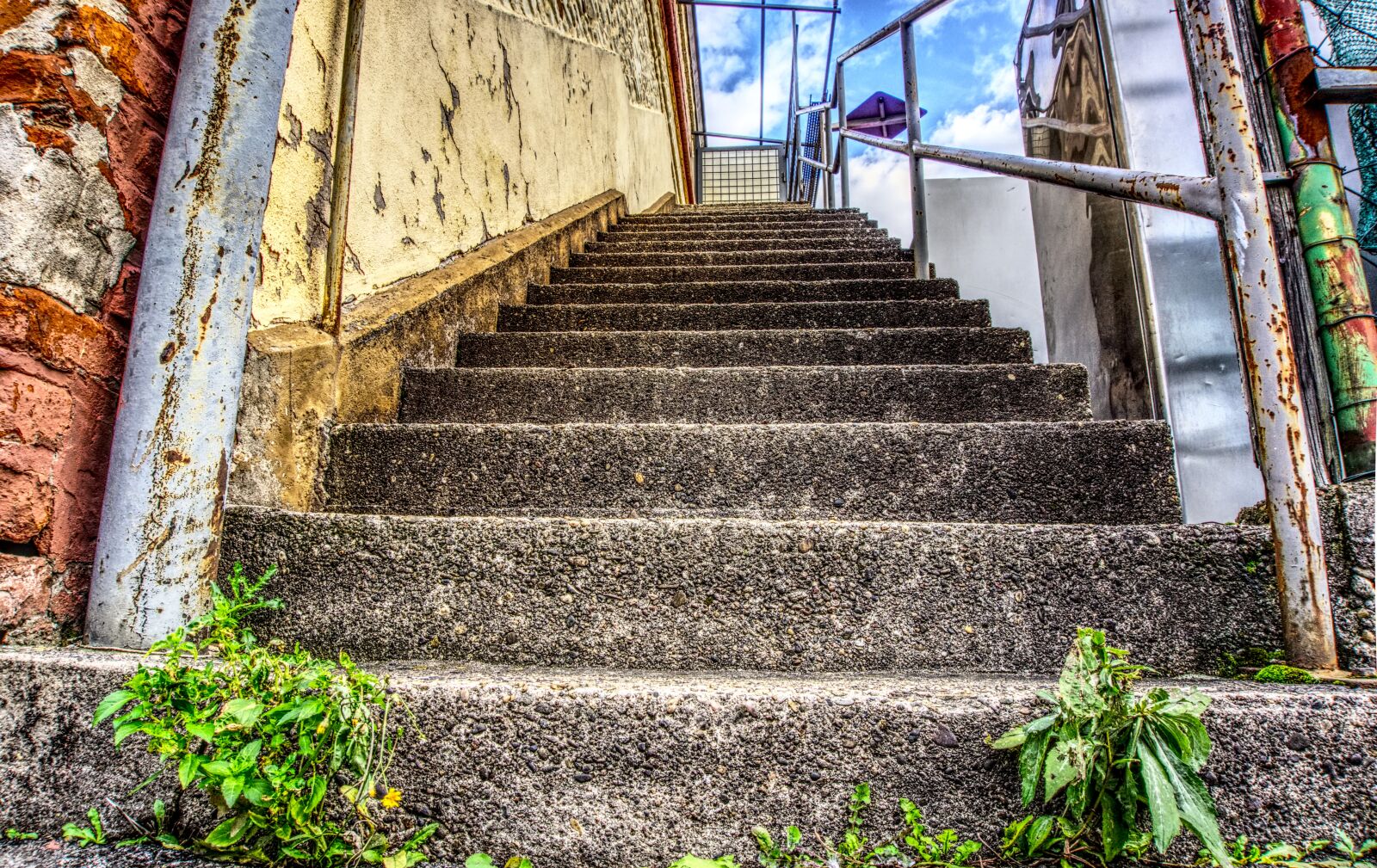 Sony a6000 sample photo. Stairs, rise, gradually photography