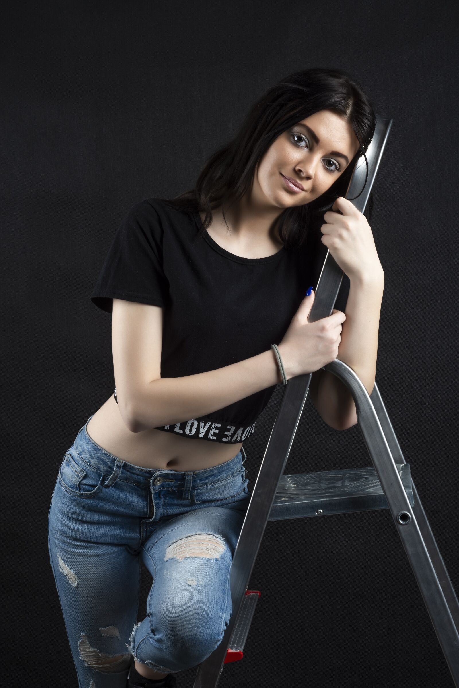 Nikon D7200 sample photo. Girl, model, regardless of photography