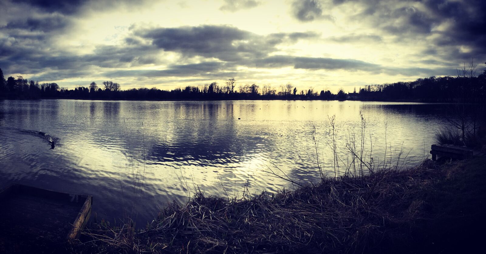Apple iPhone 6 sample photo. Lake, clouds, reflection photography