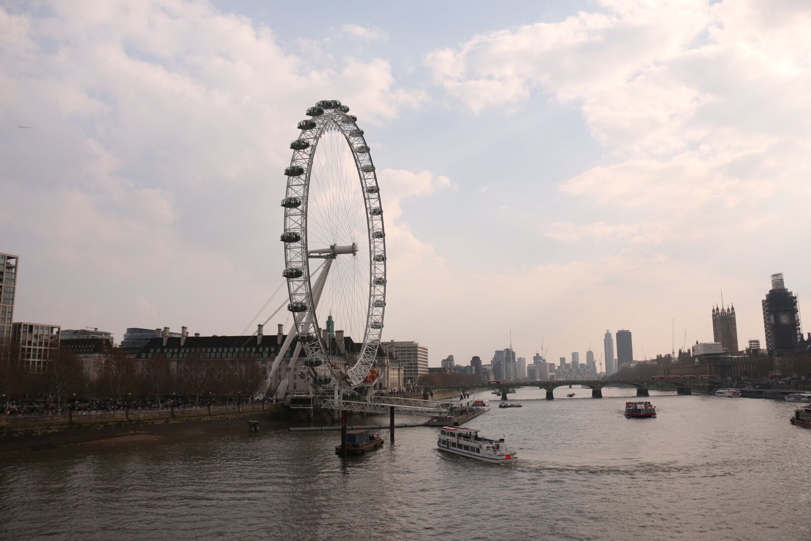 Canon EOS 70D sample photo. London, london eye, england photography