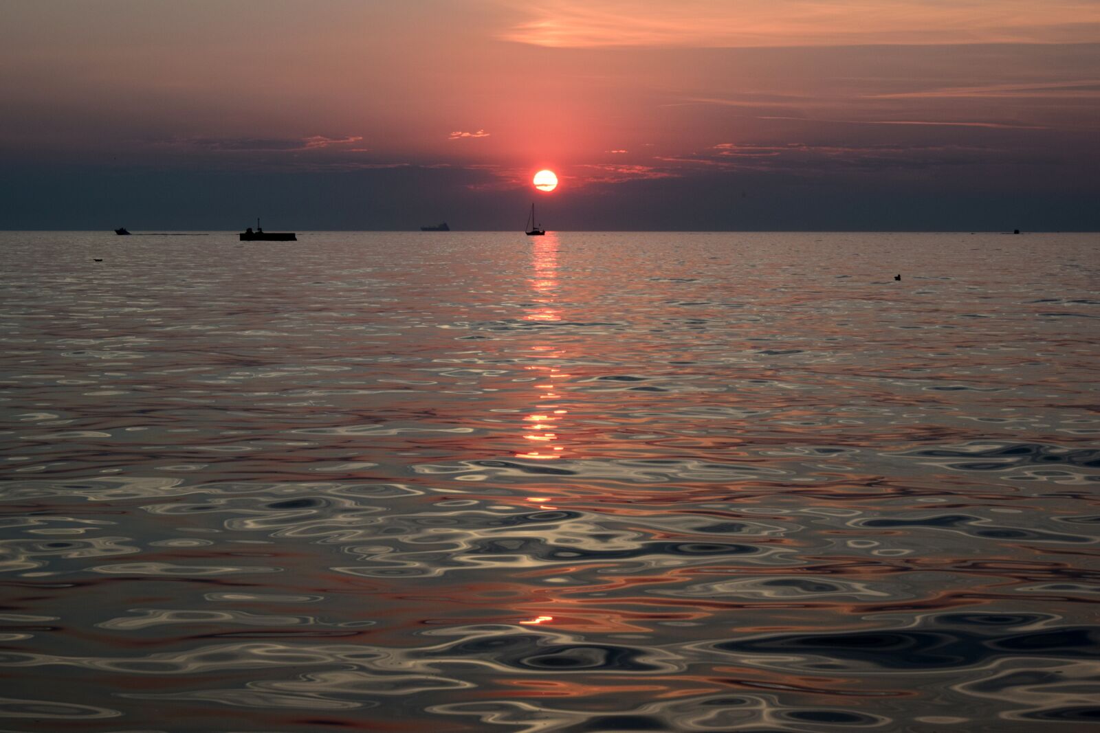 Nikon D3300 sample photo. Sunset, trieste, sea photography