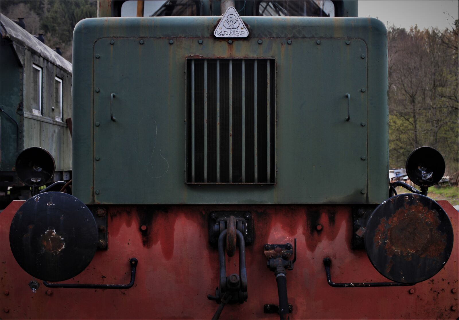 Canon EOS 7D sample photo. Railway, rail traffic, old photography