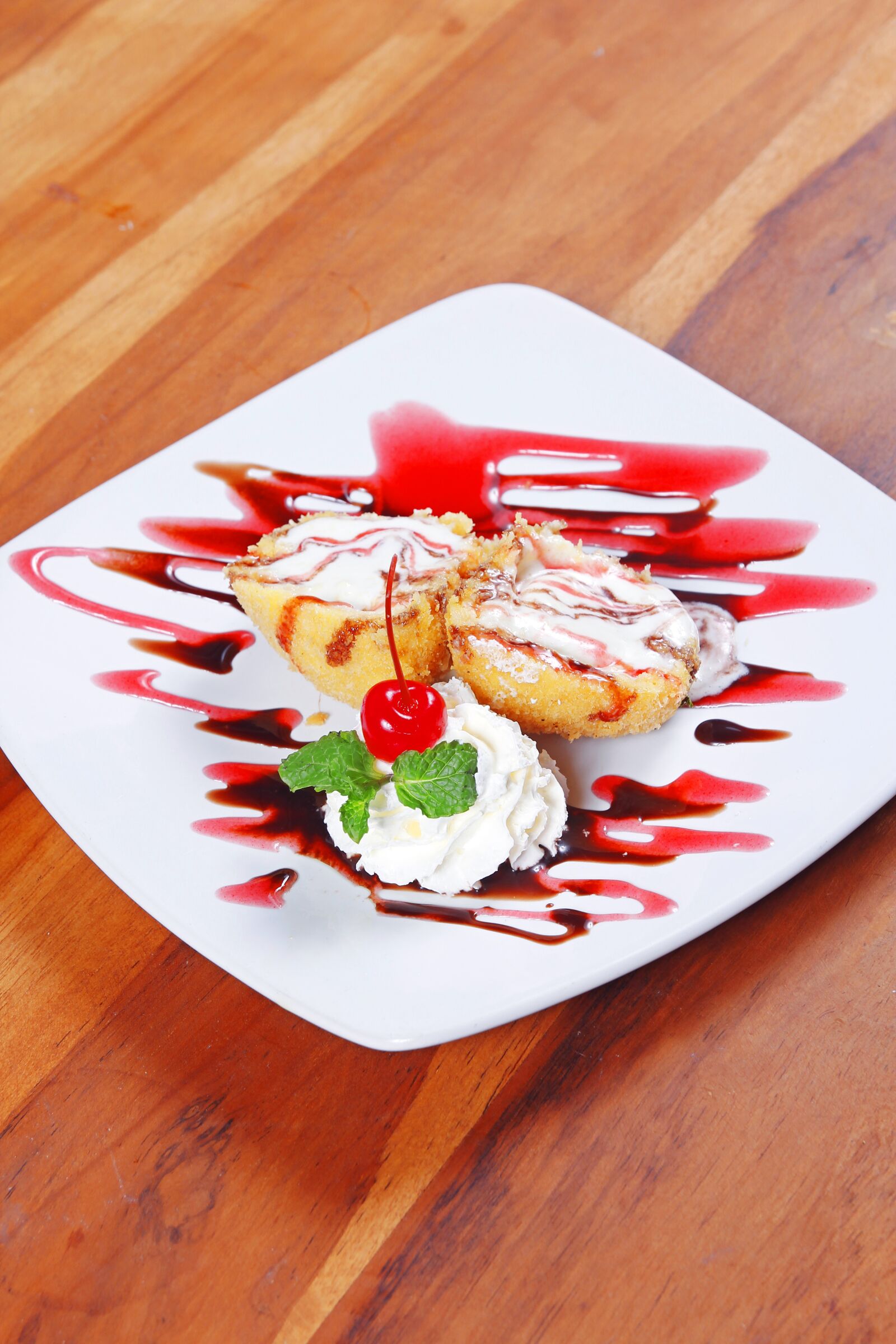 Canon EOS 60D sample photo. Ice cream, sauce, sweet photography