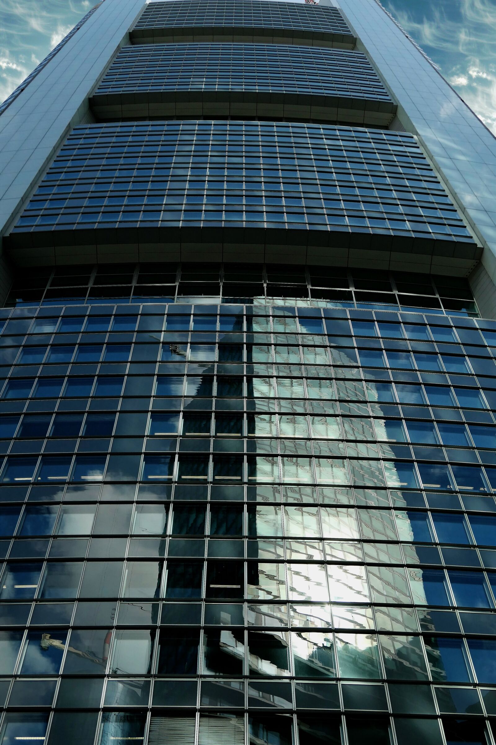 Panasonic Lumix DMC-LX10 (Lumix DMC-LX15) sample photo. Skyscraper, facade, architecture photography