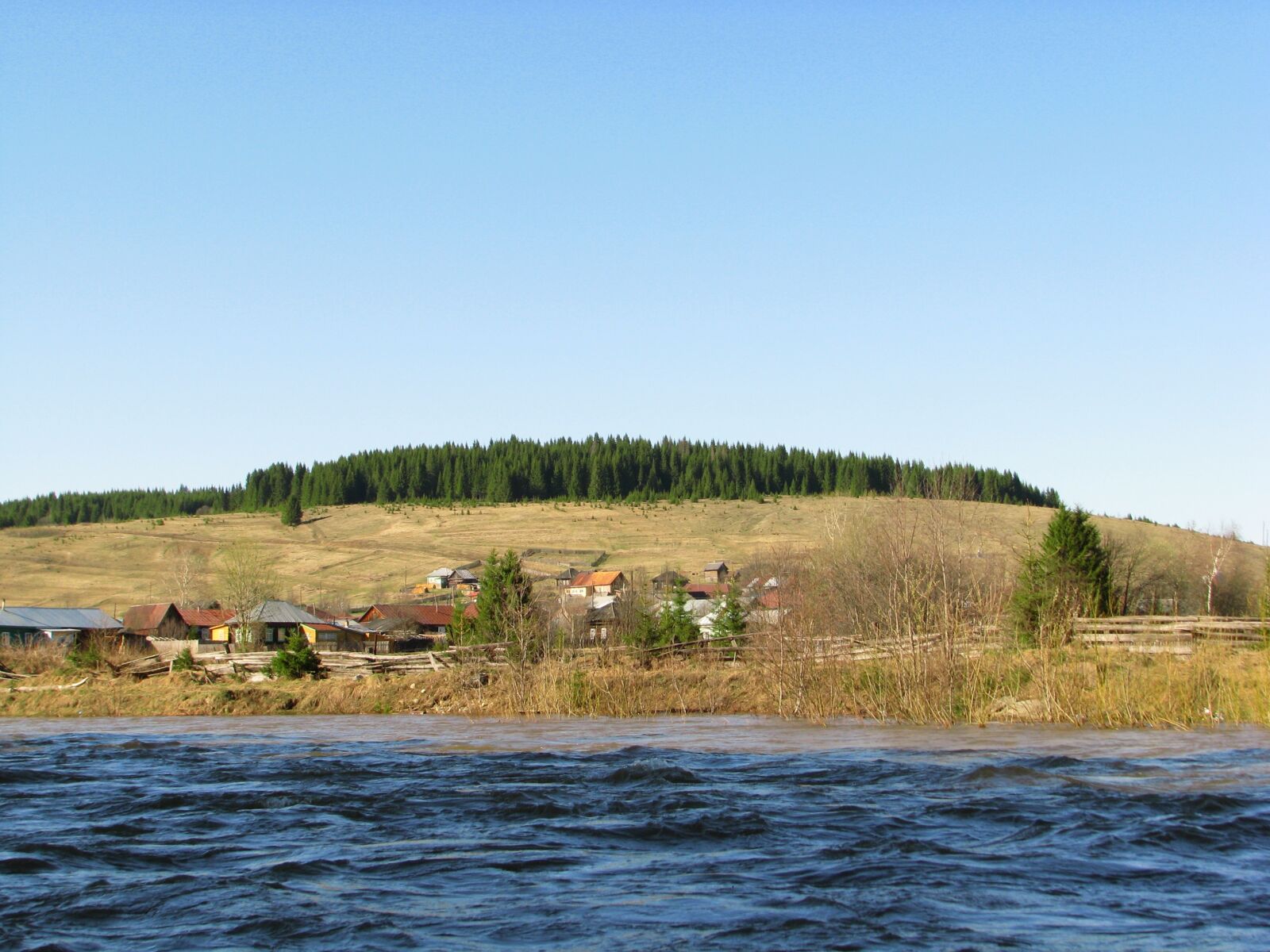 Canon POWERSHOT S5 IS sample photo. The river koiva, perm photography