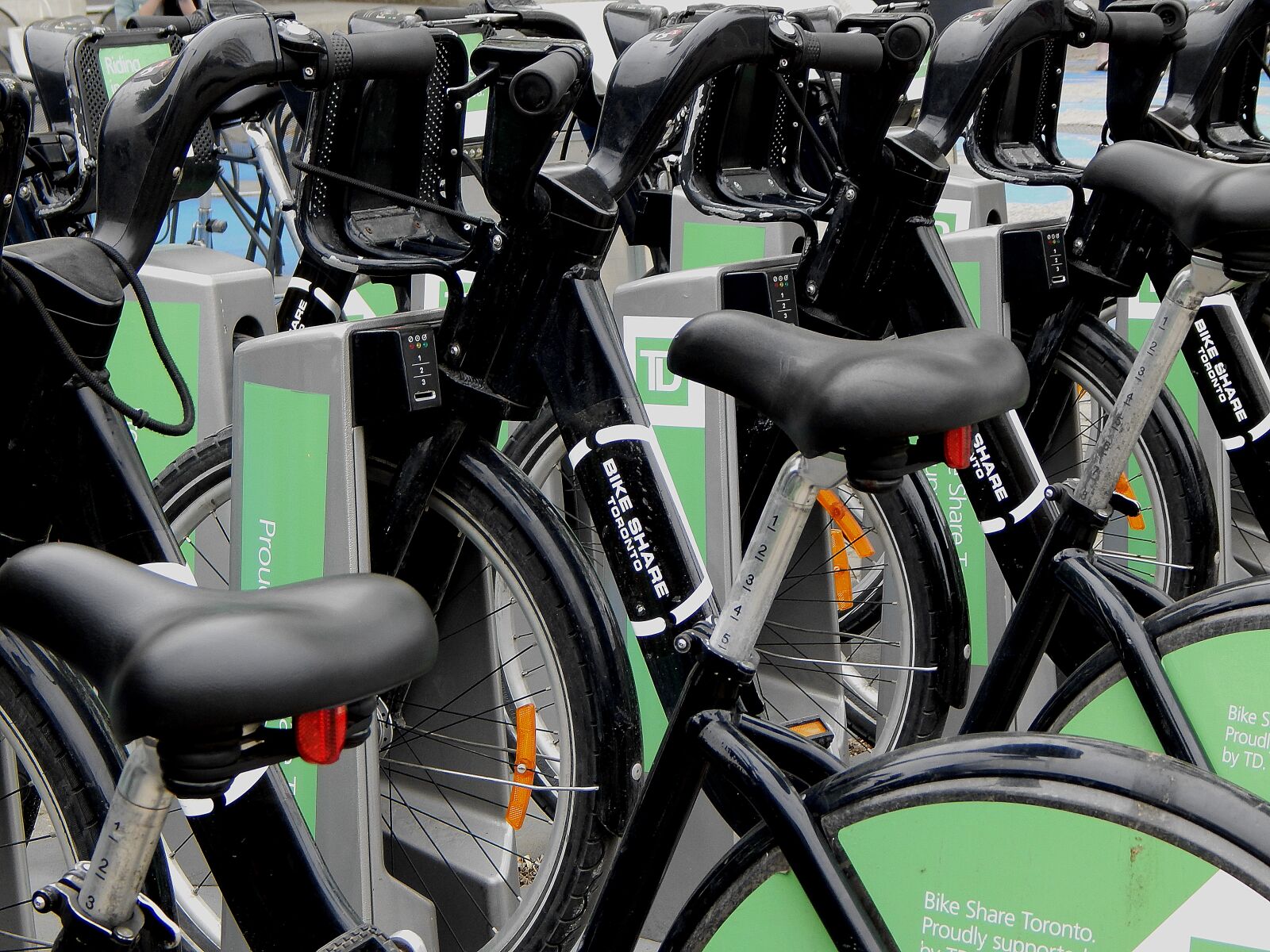 Nikon Coolpix L830 sample photo. Bike share, bicycles, toronto photography