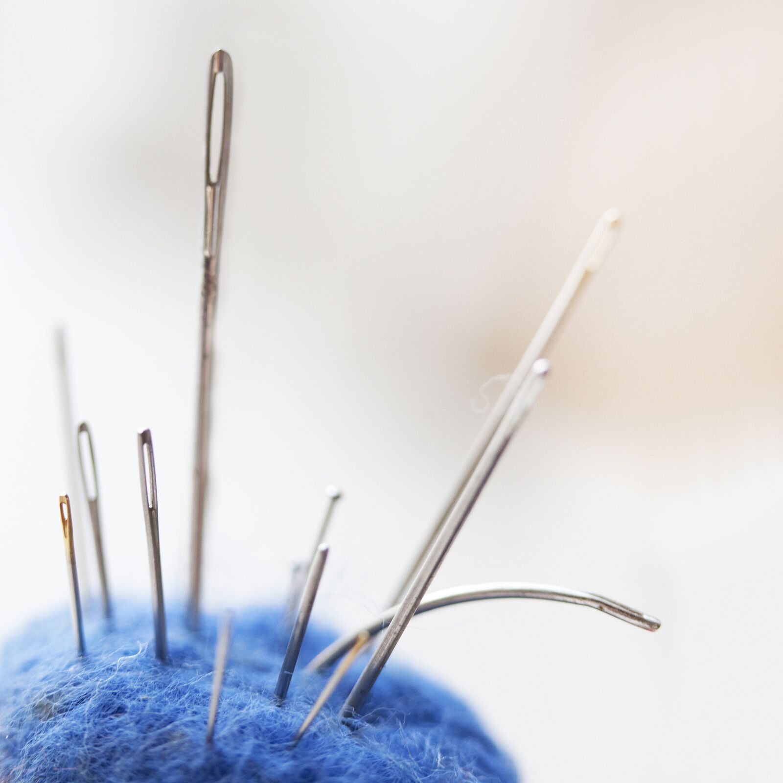 Canon EOS 5D Mark II sample photo. Sewing, needle, thread photography