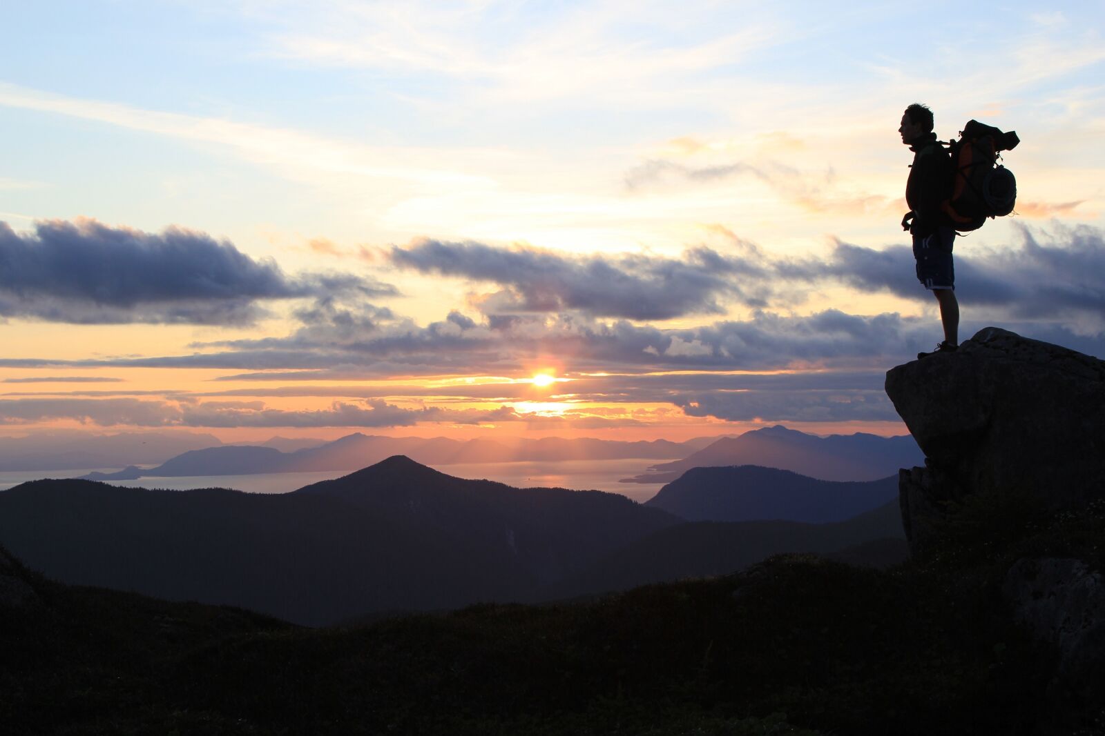 Canon EOS 550D (EOS Rebel T2i / EOS Kiss X4) sample photo. Sunset, scenic, mountains photography