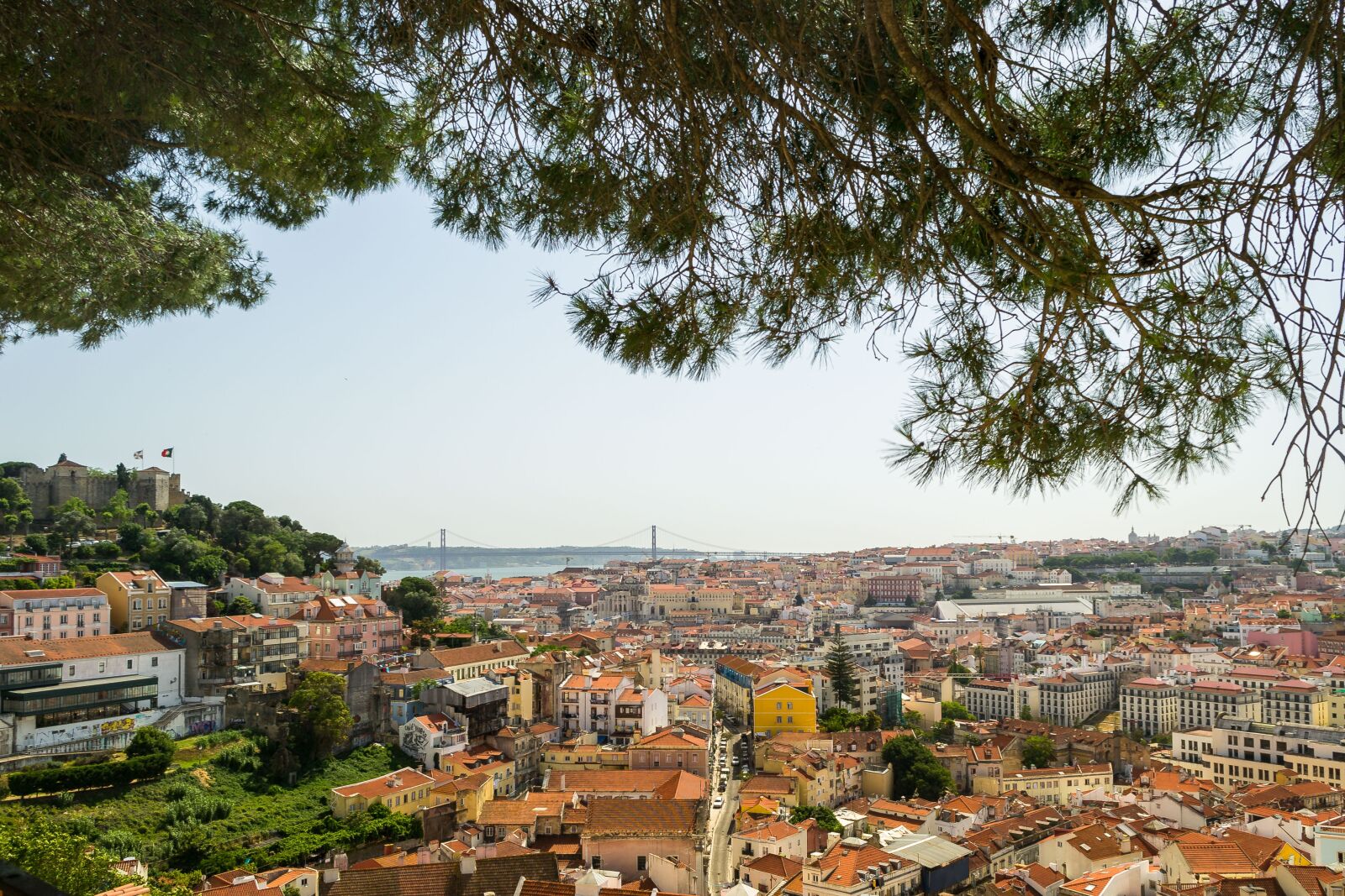 Nikon D3100 sample photo. Belvedere, lisbon, miradouro da photography