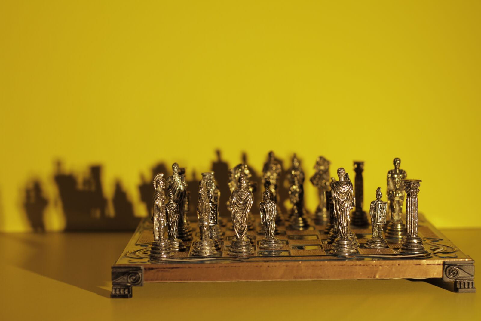 Canon EOS 7D sample photo. Chess board, figures, art photography