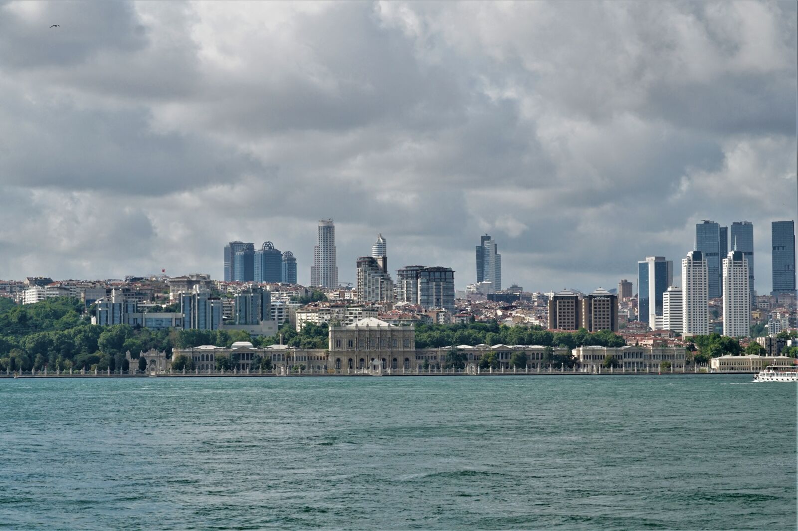 Sony Alpha QX1 sample photo. Istanbul, view, bosphorus photography