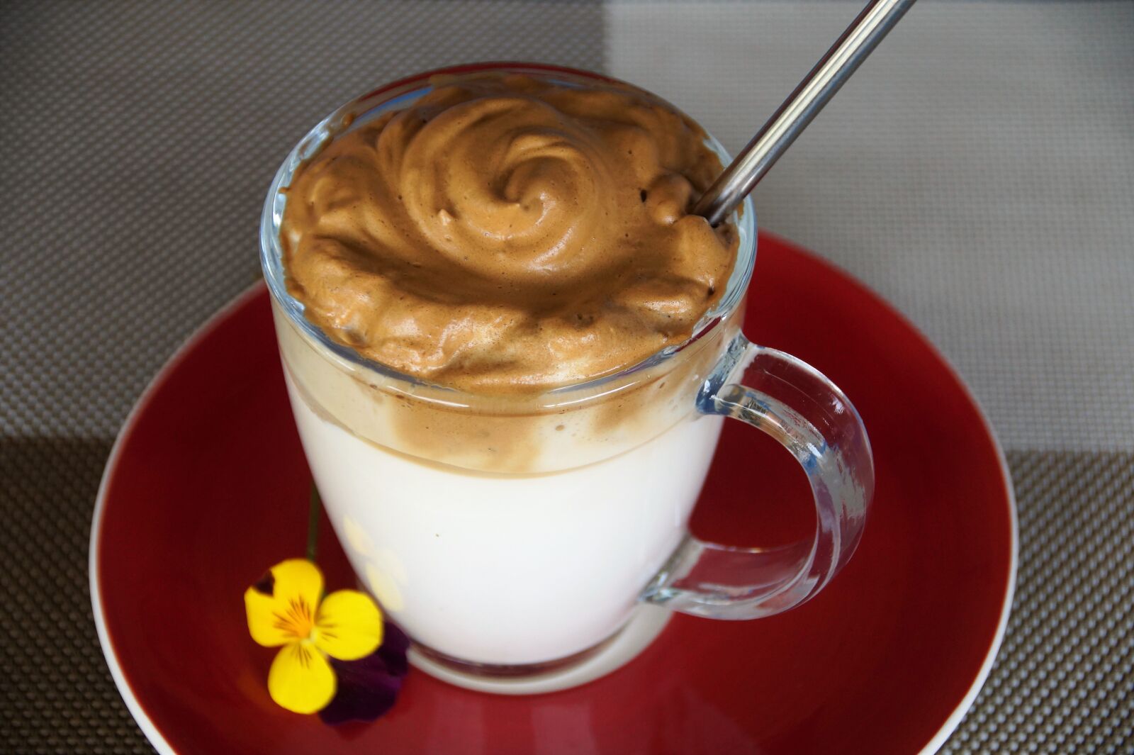 Sony SLT-A58 sample photo. Coffee, dalgona, specialty photography
