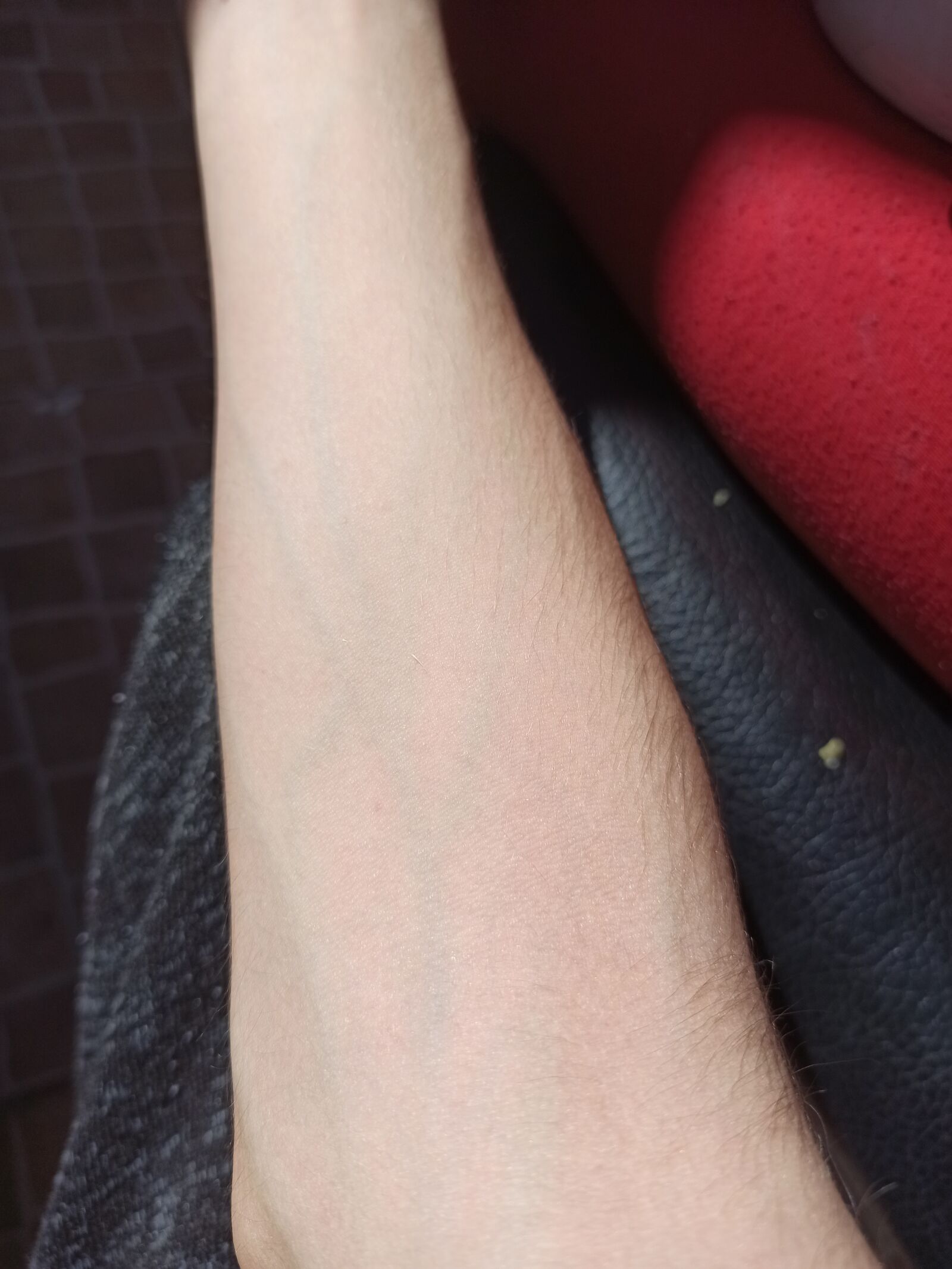 Xiaomi Redmi Note 8 Pro sample photo. Venas, arm, piel photography