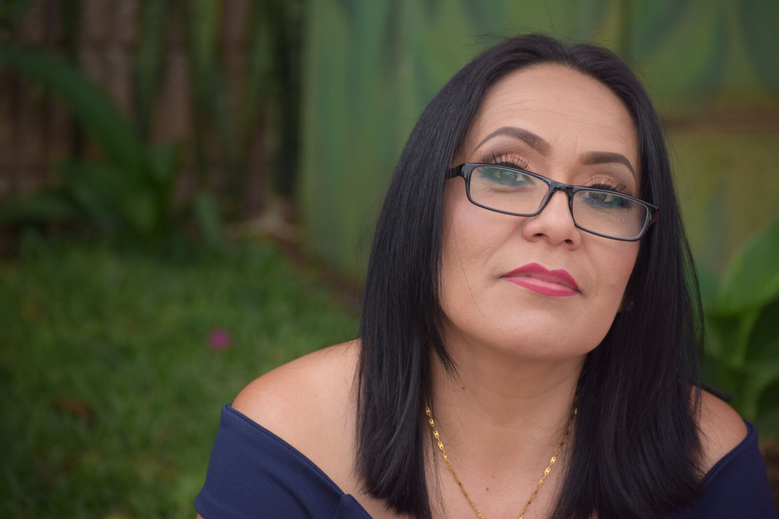 Nikon D3300 sample photo. Glasses, women, lady photography