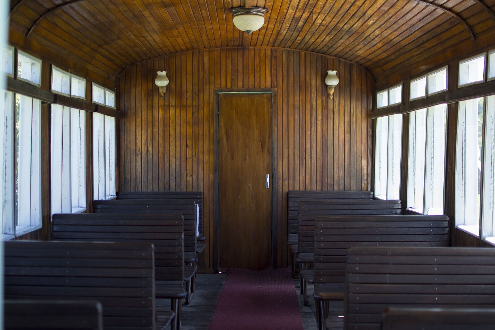 Nikon D3100 sample photo. Train, depth, old photography