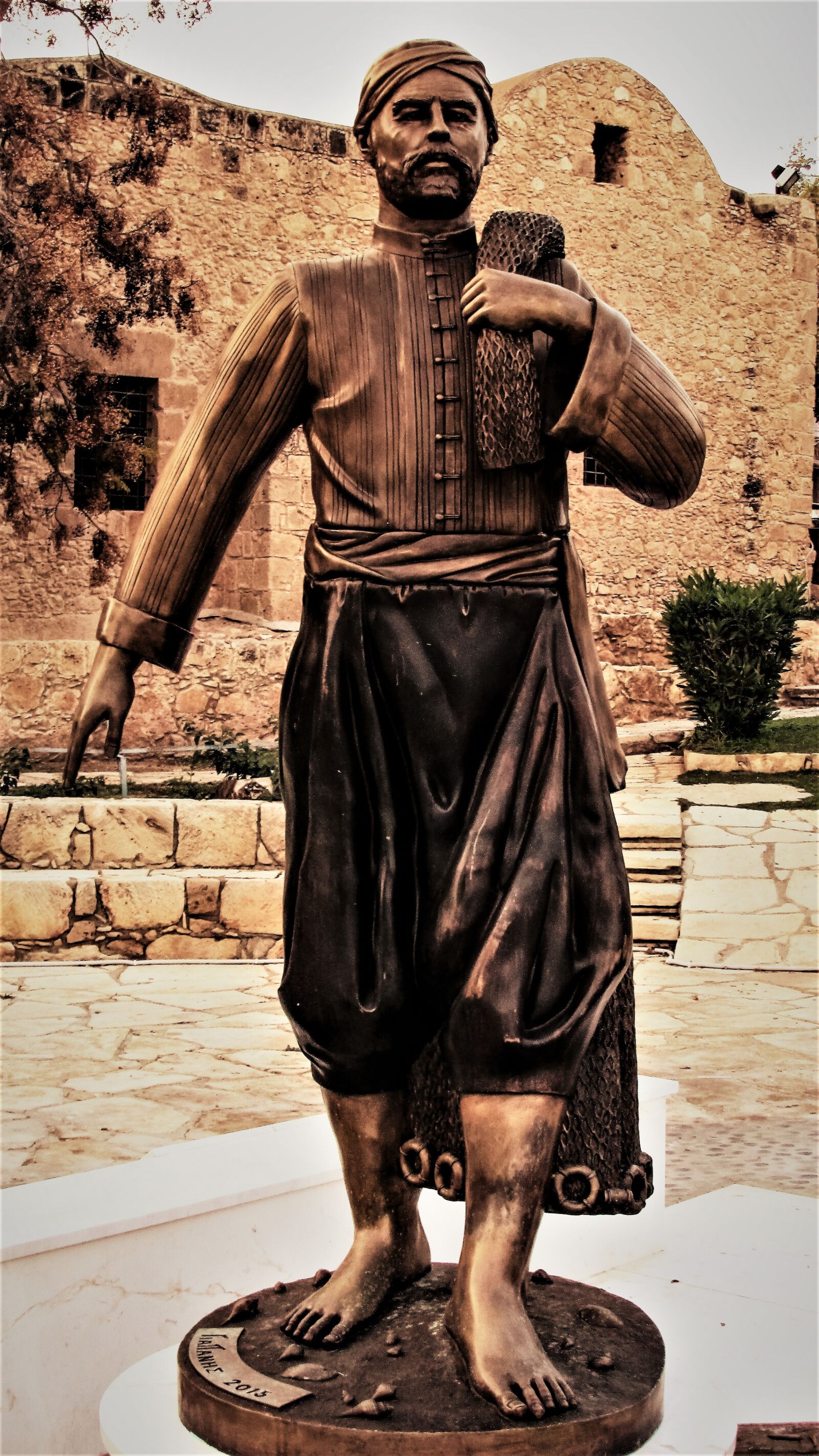 Canon PowerShot SX400 IS sample photo. Fisherman, man, cypriot photography