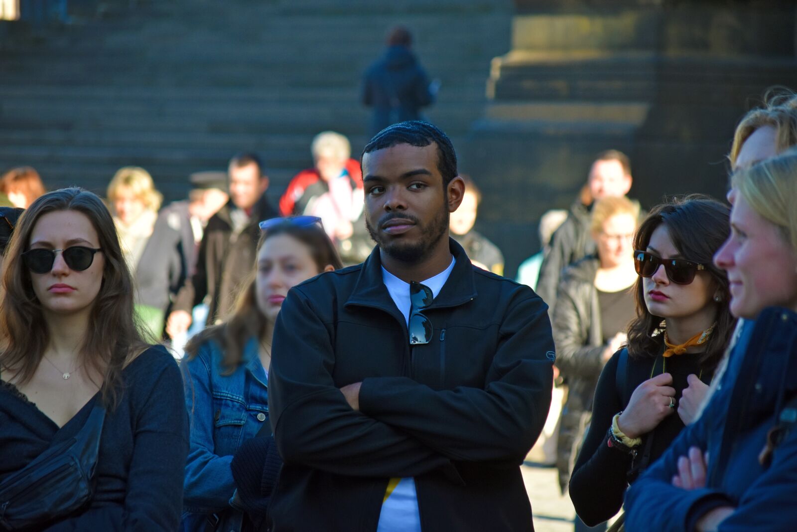 Nikon D3400 sample photo. Emotional intelligence, question, college photography
