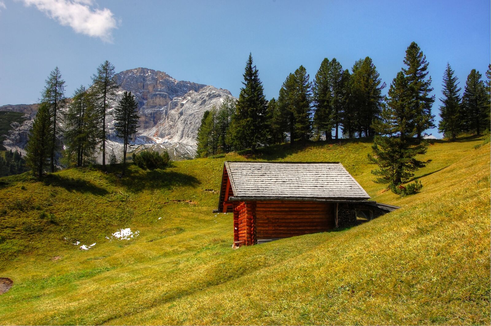 Nikon D40 sample photo. Prato piazza, dolomites, croda photography