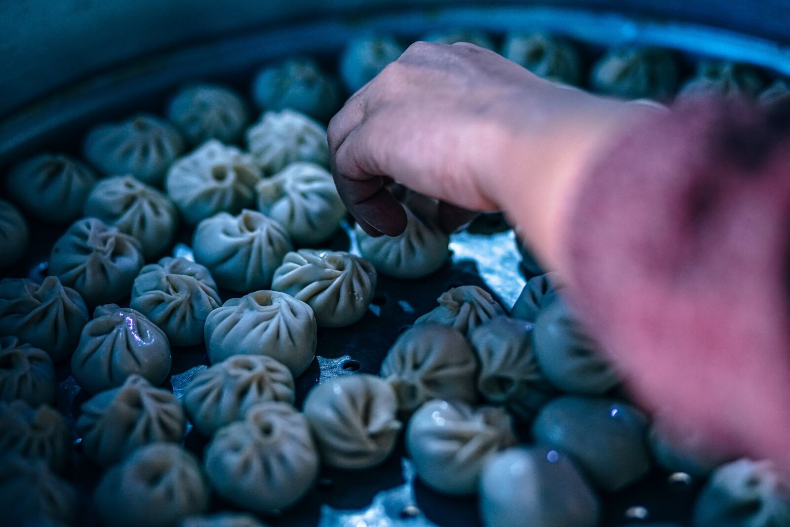 DT 85mm F1.8 SAM sample photo. Dumplings, chinese, food photography