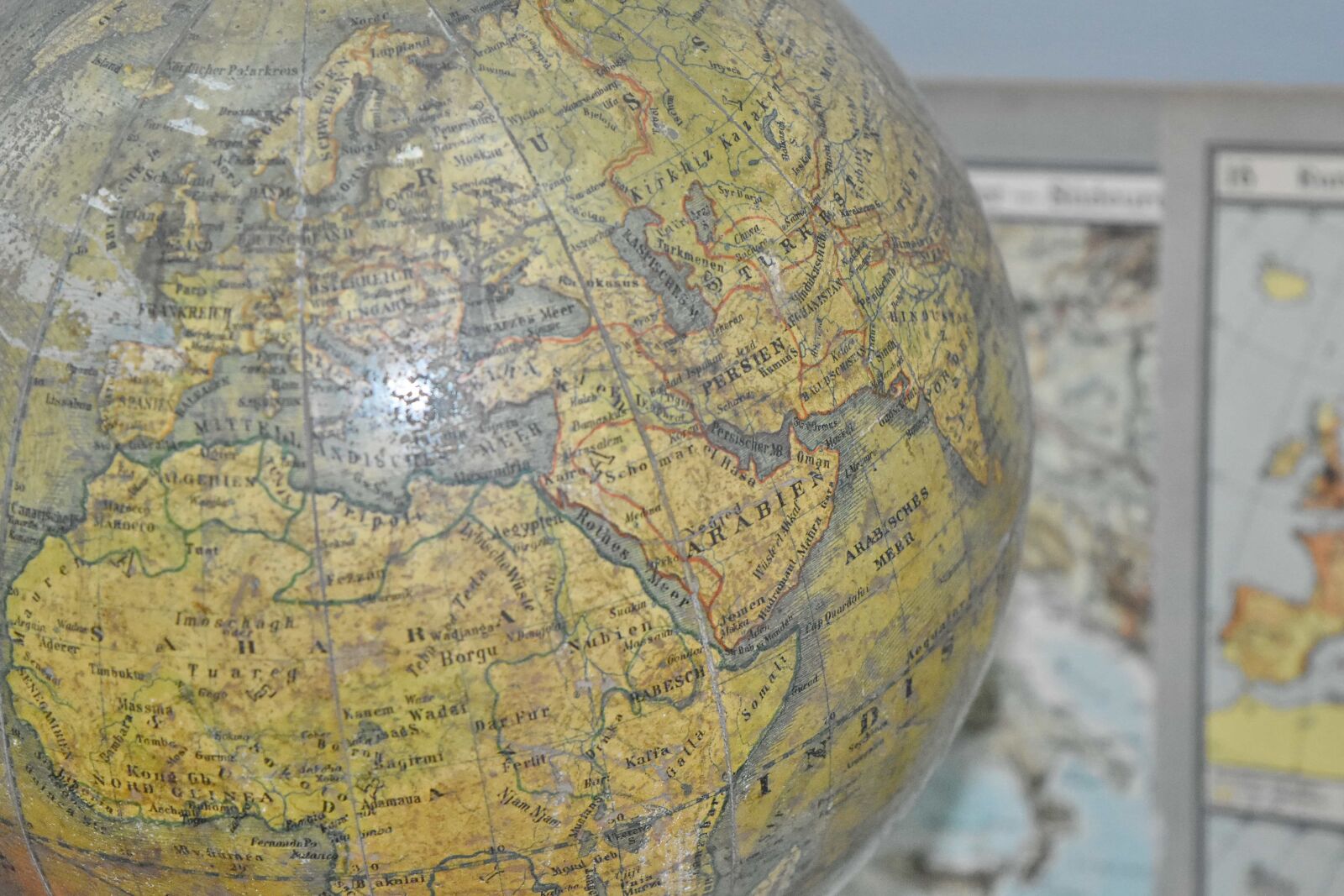 Nikon D5500 sample photo. Map, geography, globe, earth photography