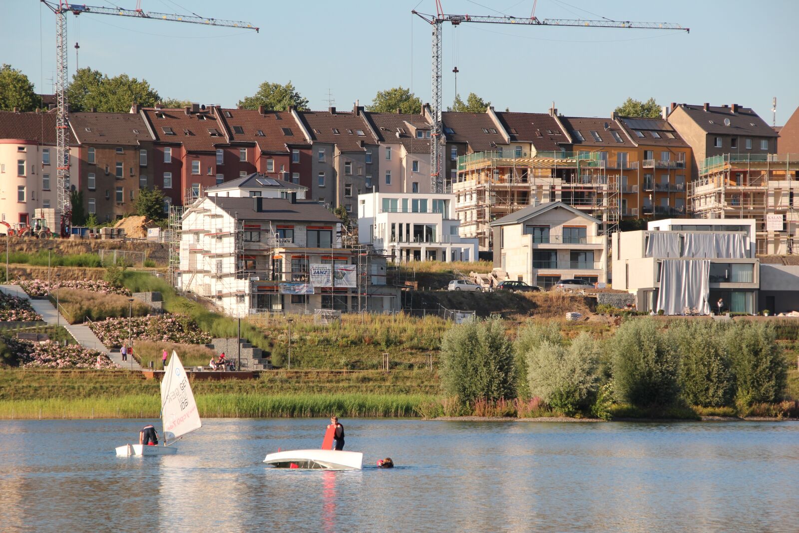 Canon EOS 600D (Rebel EOS T3i / EOS Kiss X5) sample photo. Dortmund, phoenix lake, vineyard photography