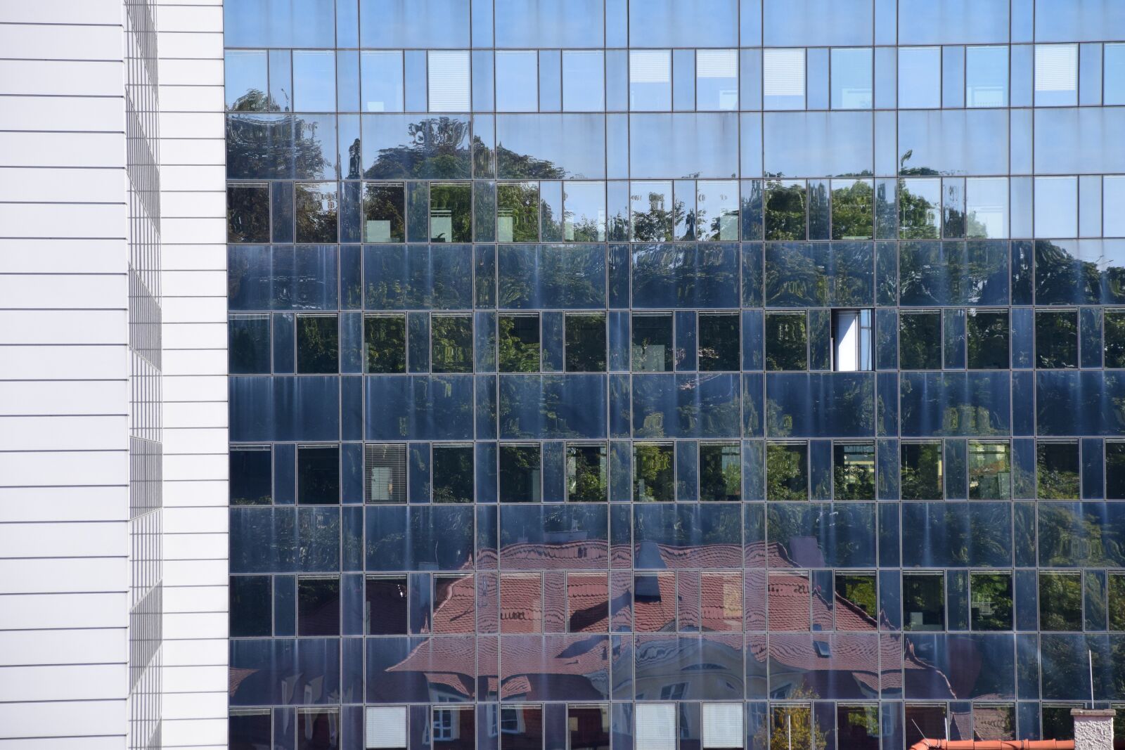 Nikon D3300 sample photo. Mirroring, window, facade photography