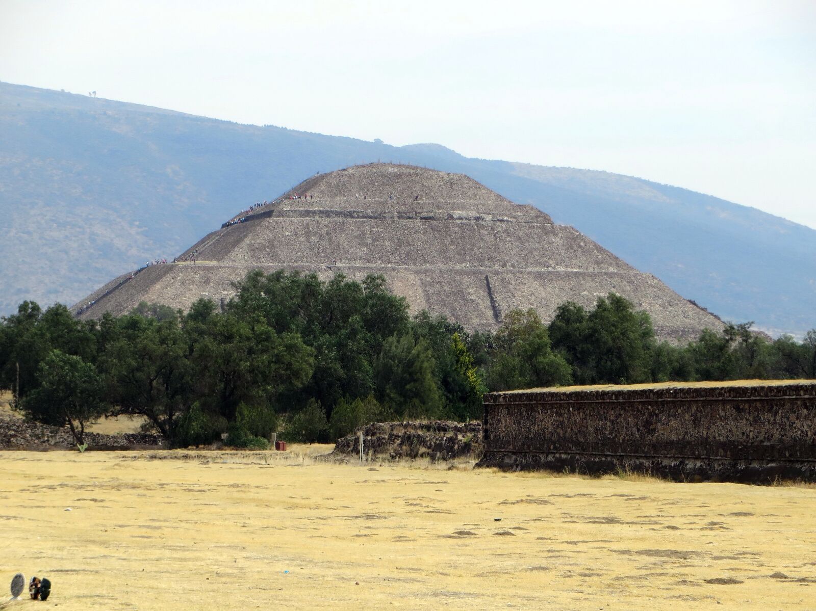Canon PowerShot SX270 HS sample photo. Mexico, teotihuacan, pyramid of photography