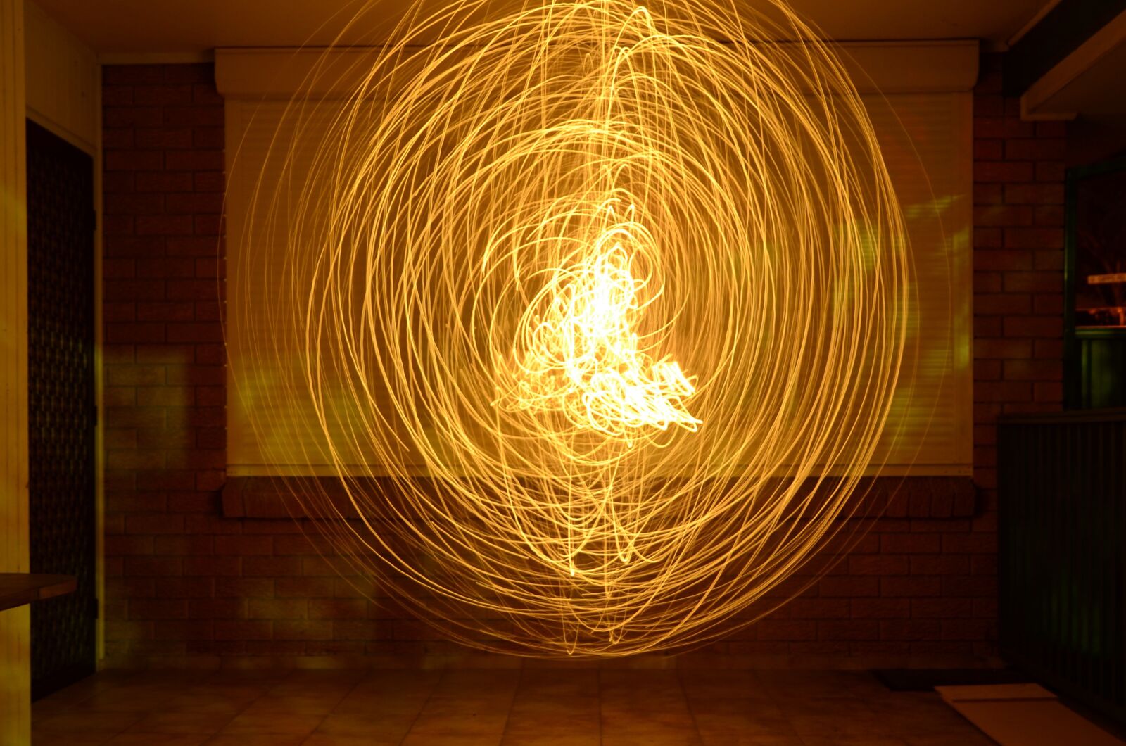 Nikon D5100 sample photo. Fireball, light, globe photography