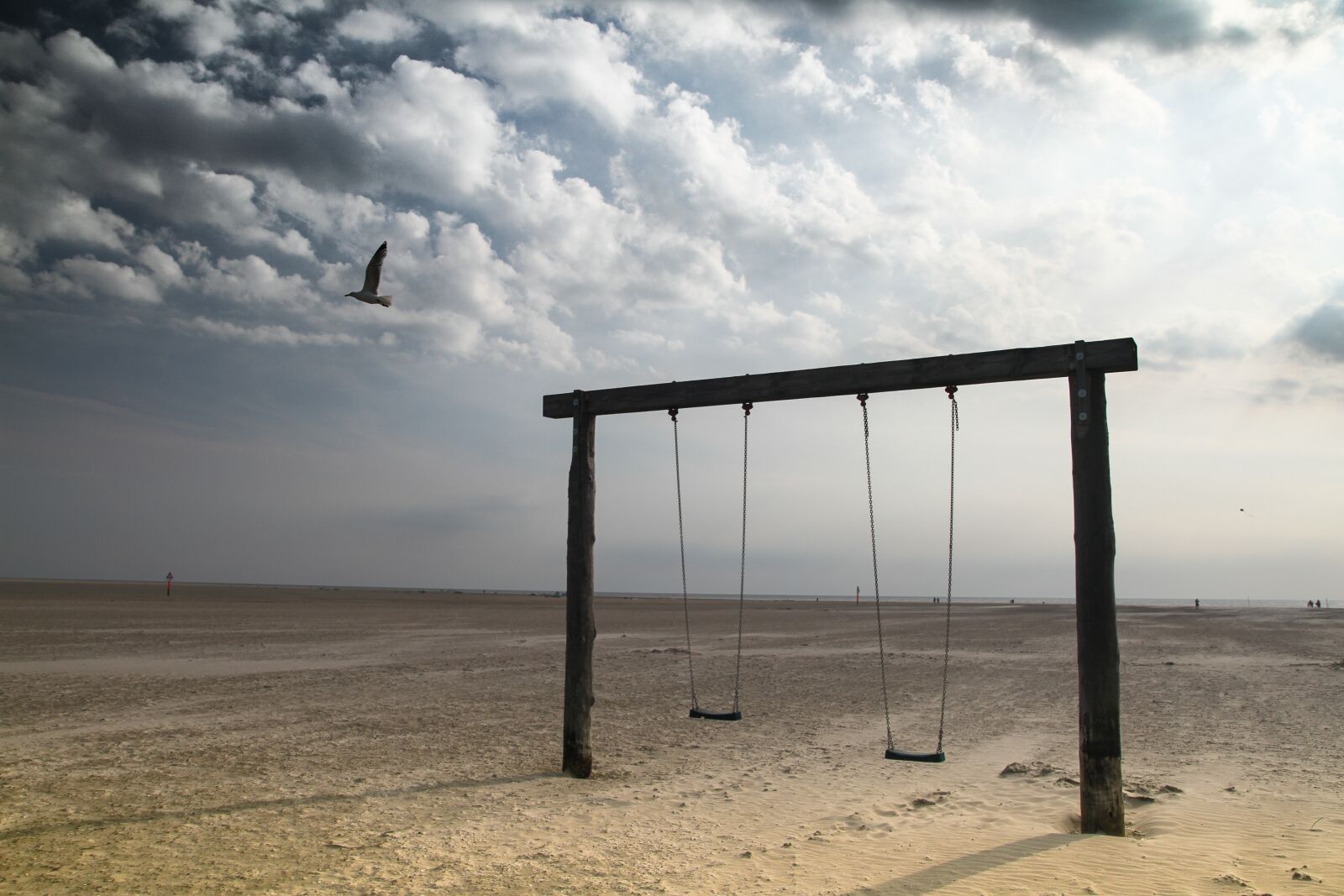 Canon EOS 7D sample photo. Swing, beach, playground photography