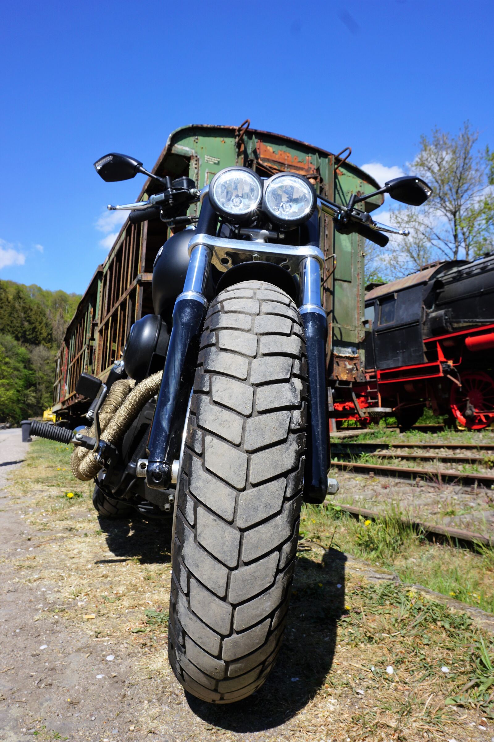 Sony a6000 sample photo. Harley, motorcycle, brand photography
