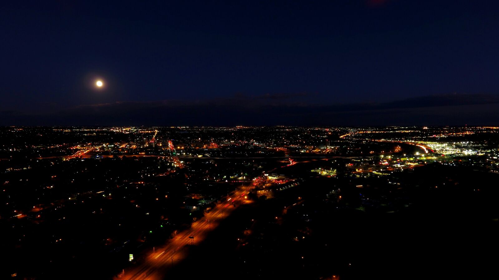 DJI FC330 sample photo. City, lights, colorado, springs photography