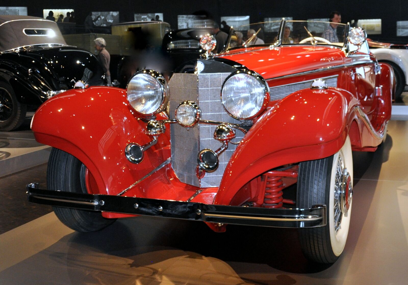 Nikon D5000 sample photo. Car, mercedes, red photography