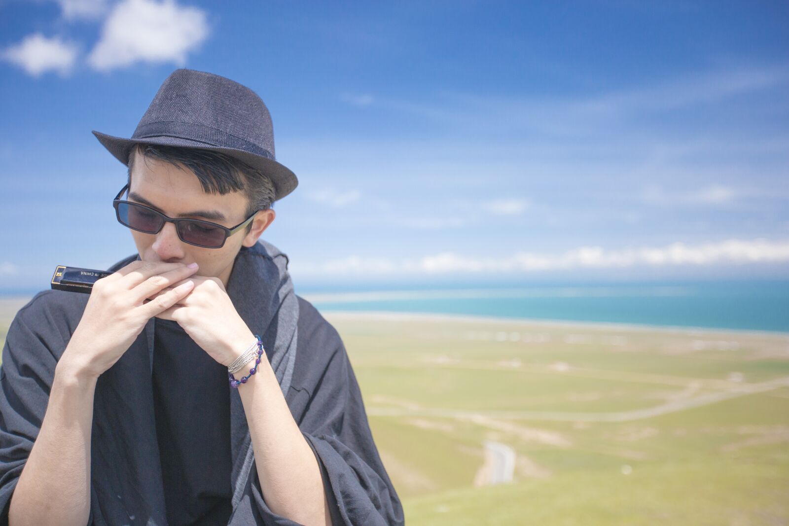 Canon EF 16-35mm F2.8L II USM sample photo. Qinghai, check card salt photography