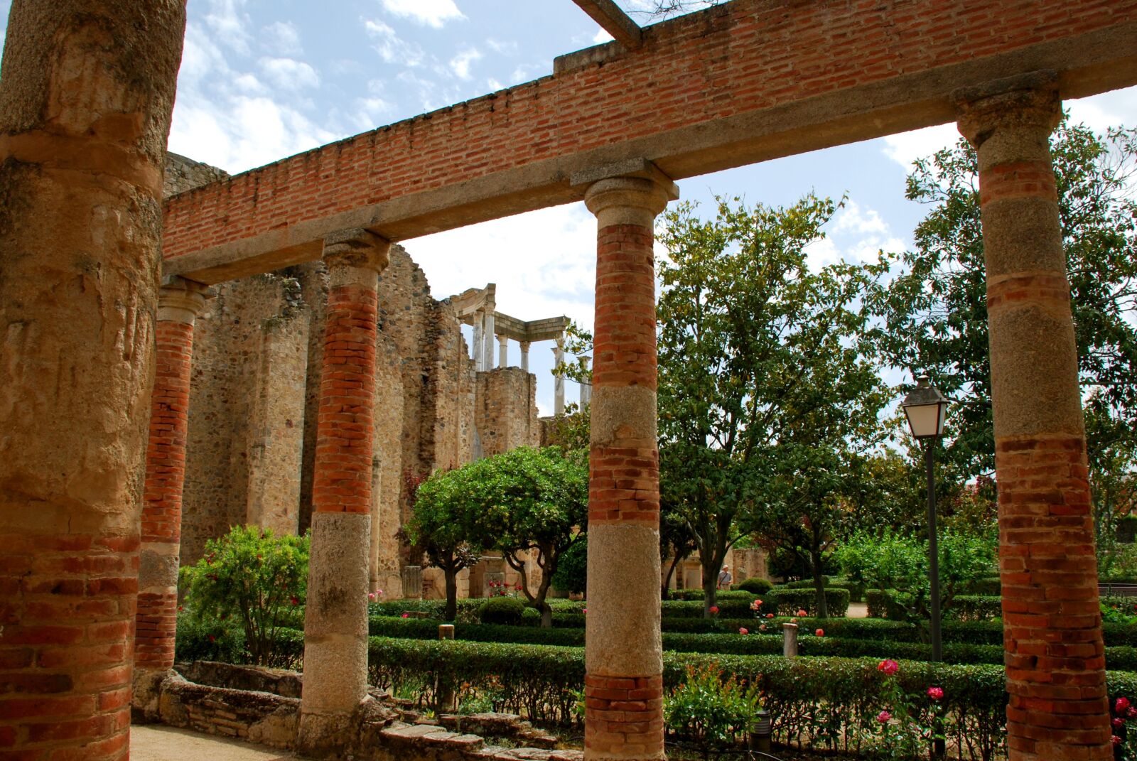 Nikon D80 sample photo. Merida, extremadura, theatre photography