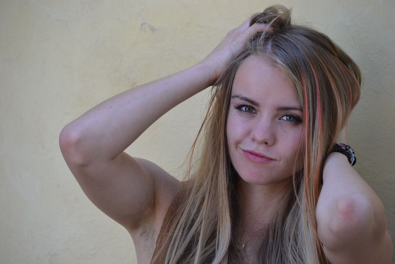 Nikon D3100 sample photo. Girl, blonde, woman photography
