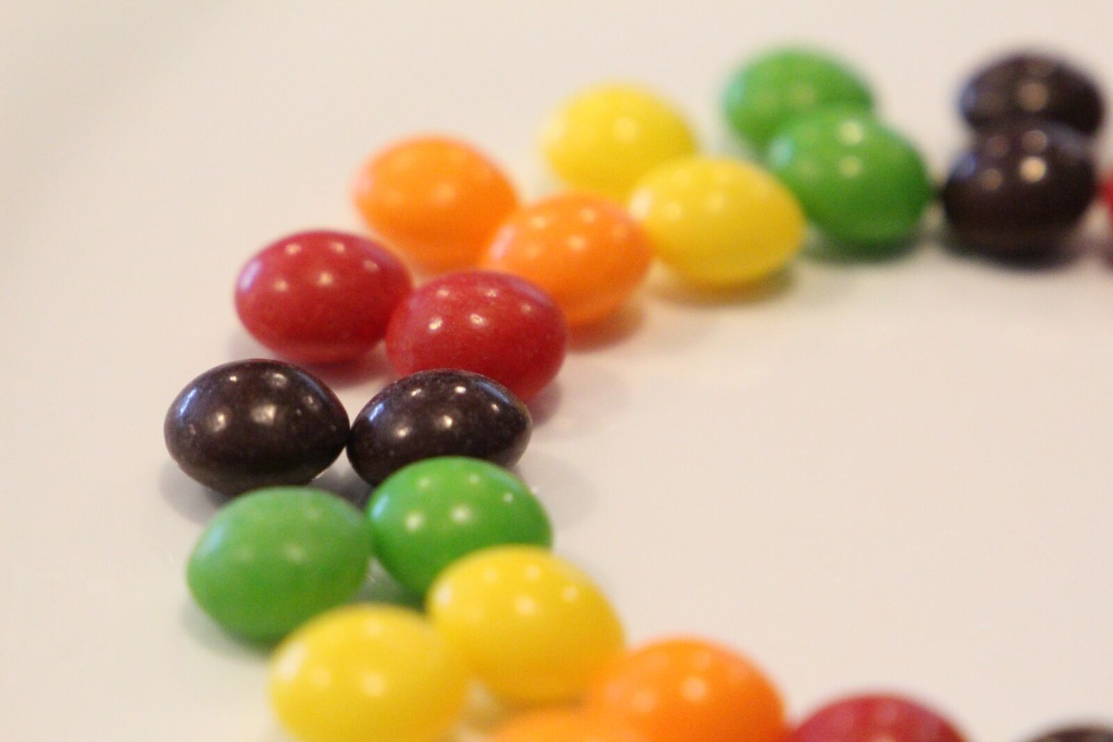 Canon EF 24-105mm F3.5-5.6 IS STM sample photo. Skittles, rainbow, candy photography