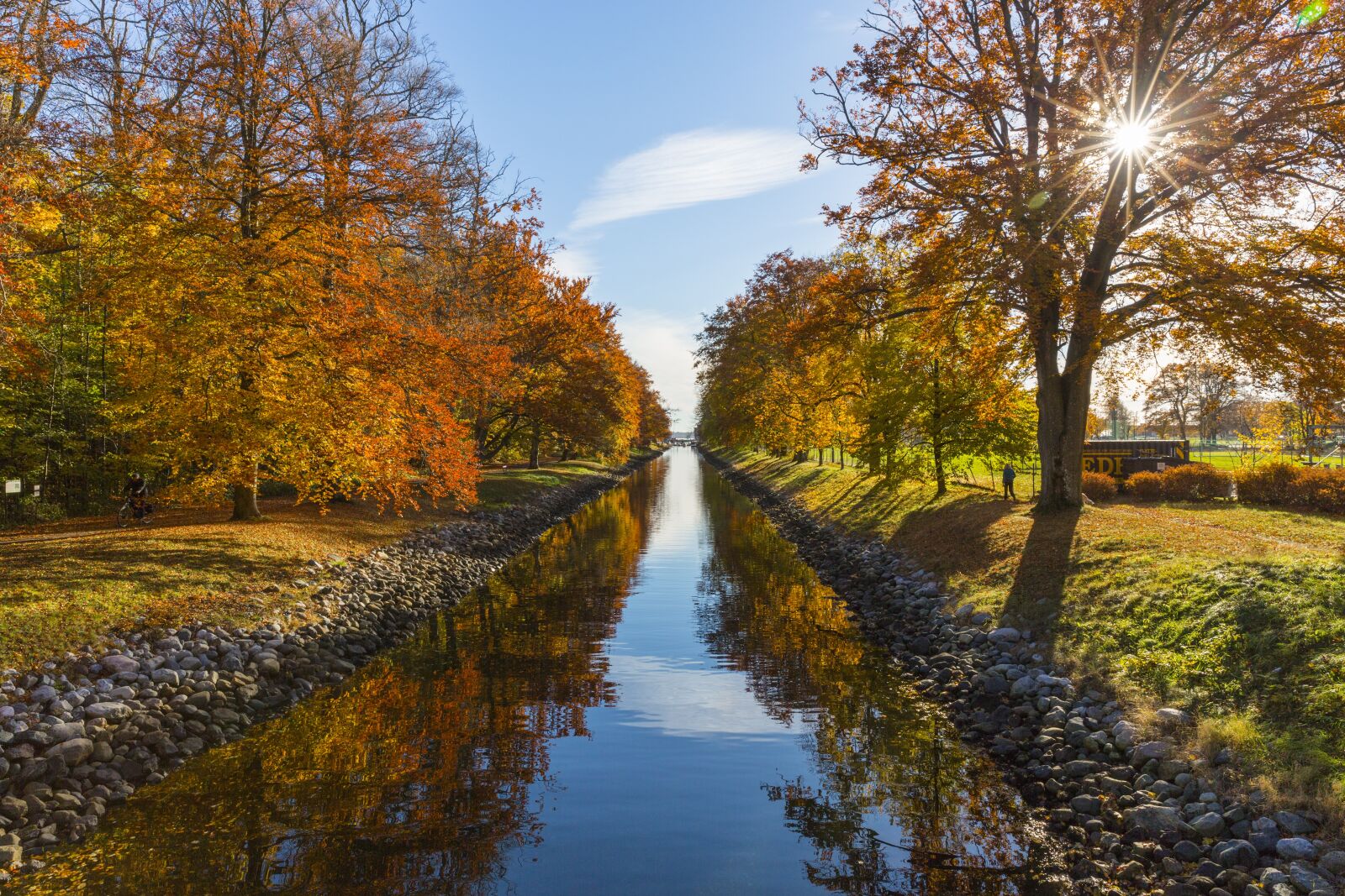 Canon EF 24-70mm F2.8L II USM sample photo. Canal, fall, colors photography