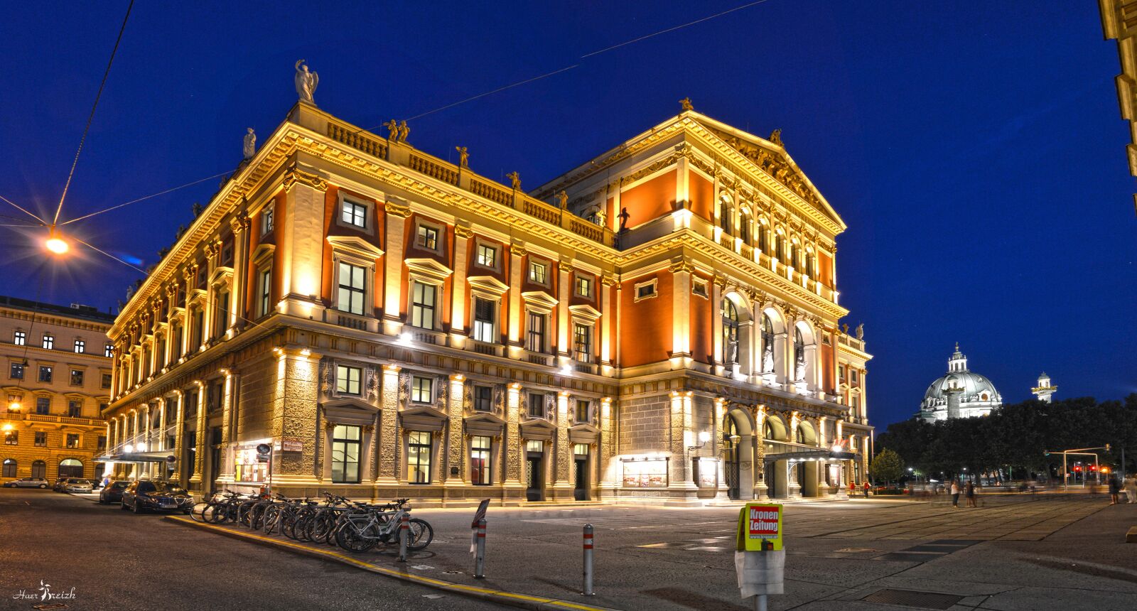 Nikon D3200 sample photo. Vienna, austria, opera photography