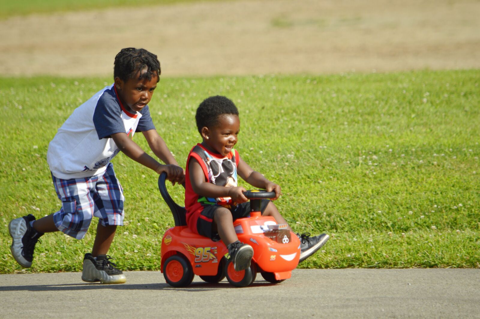 Nikon D3200 sample photo. African american kids, athletic photography