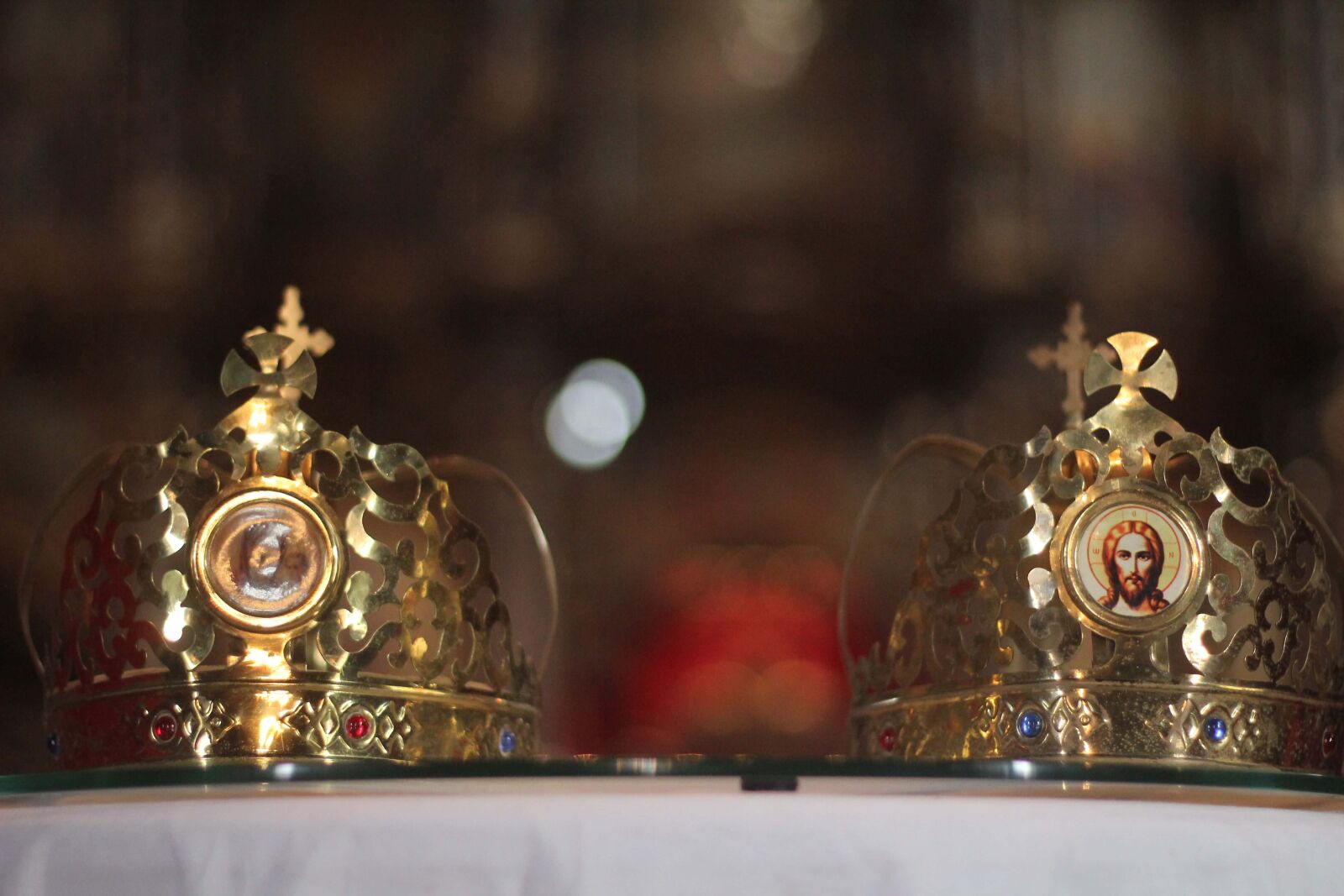 Canon EF 50mm F1.8 II sample photo. Baptism, christianity, crown, accessory photography